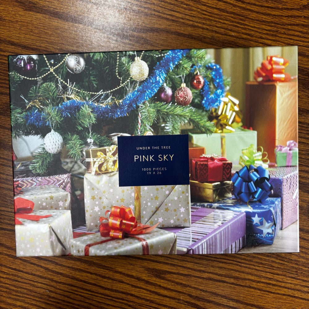 Pink Sky holiday 1000 piece puzzle